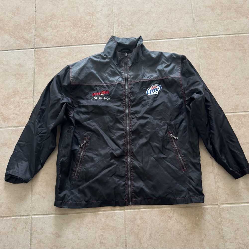 *RARE* Harley Davidson Miller Lite "SUMMER 2008" Commemorative Jacket, Size: XL